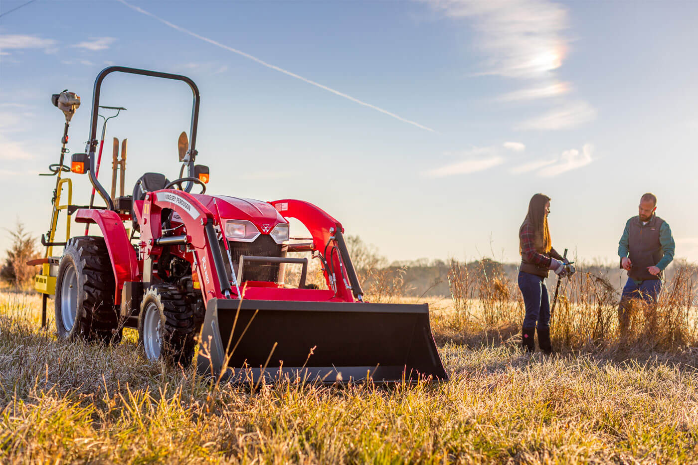 Sub Compact And Compact Loaders Massey Ferguson